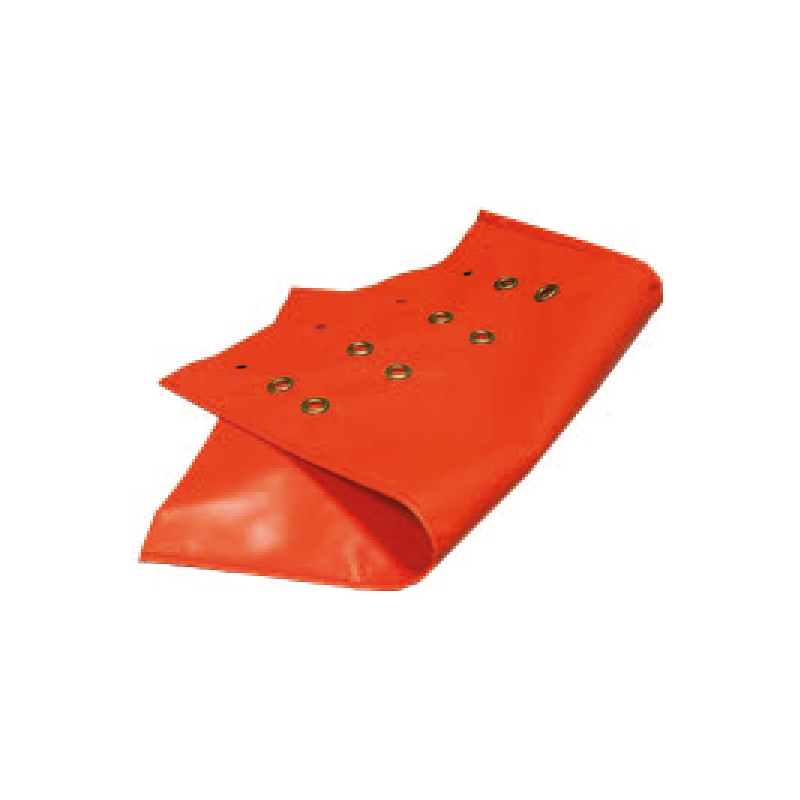 Sac de lestage en PVC Orange 680 g/m2 - Vide - Capacité 15 kg -  600x 410 mm - 22900227
