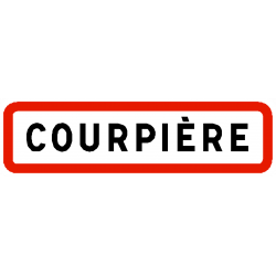 Panneau de localisation d'entrée agglomération EB10-1