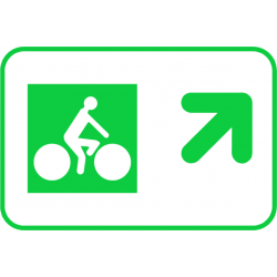 Panneau de pré signalisation courante des carrefours sans indication Dv43c l WP Signalisation