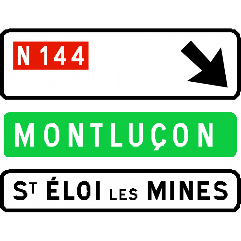 Panneau de avancée de sortie non numérotée D31e