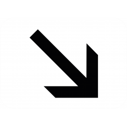 Panonceau indique la position de la voie M3a1