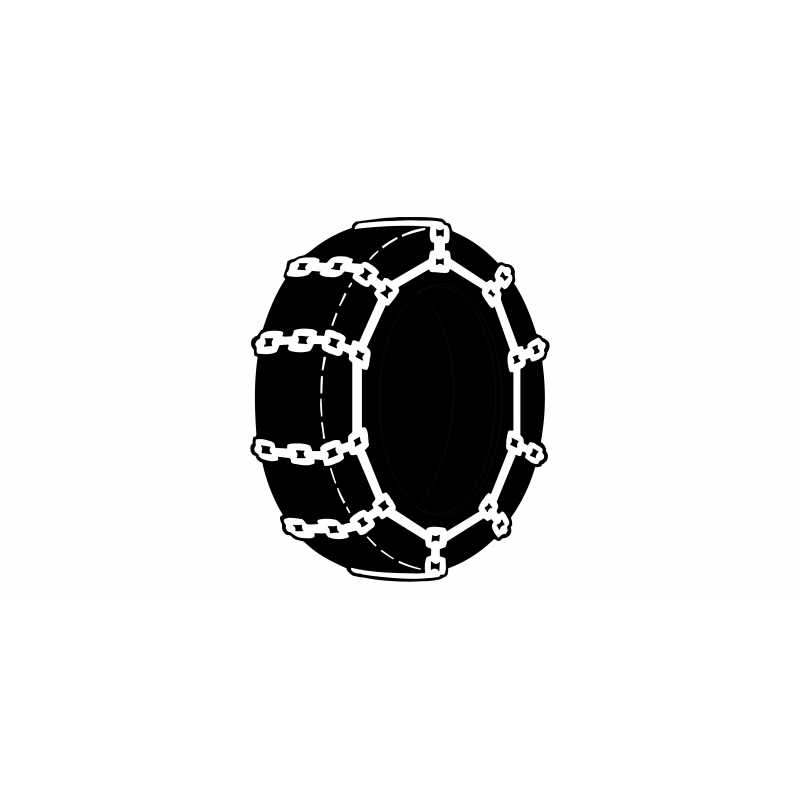 Panonceau véhicules équipés de chaîne à neige M4j