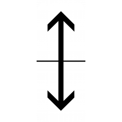 Panonceau prescriptions stationnement et arrêt M8c