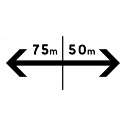 Panonceau prescriptions stationnement et arrêt M8fbis
