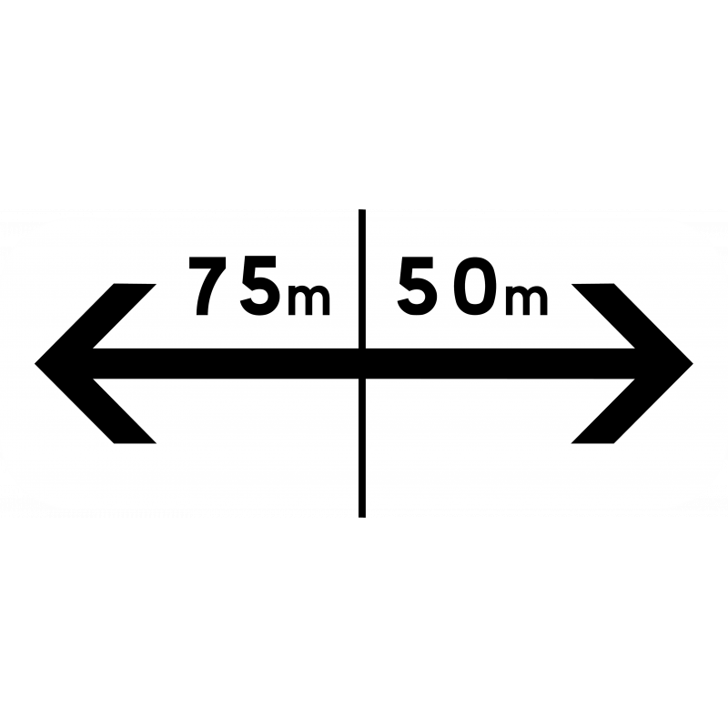 Panonceau prescriptions stationnement et arrêt M8fbis