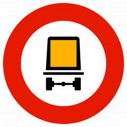 Panneau d'interdiction matières dangereuses B18C | WP Signalisation