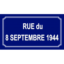 Panneau et plaques d'informations panneau de rue l WP Signalisation