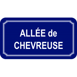 Panneau de rue - Plaque de rue I WP Signalisation