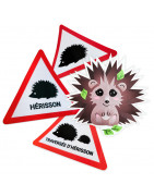 Panneaux et autocollants personnalisés