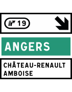 Panneaux de signalisation avancée - D30 avancée