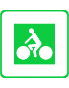 Panneau d’identification et de jalonnement d’itinéraire cyclable - Dv10 Identification