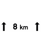 Panonceau d'étendue (type M2)